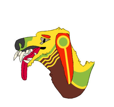 Carcass Fursona Headshot